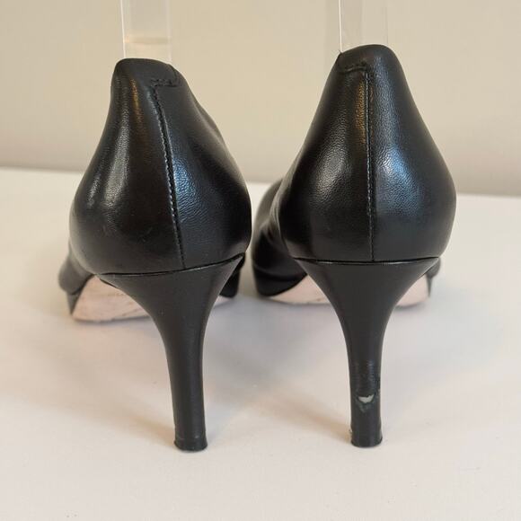 Corso Como Lara Pumps Womens 6.5M Black Leather Stiletto Heel Work Career Office - Picture 10 of 10